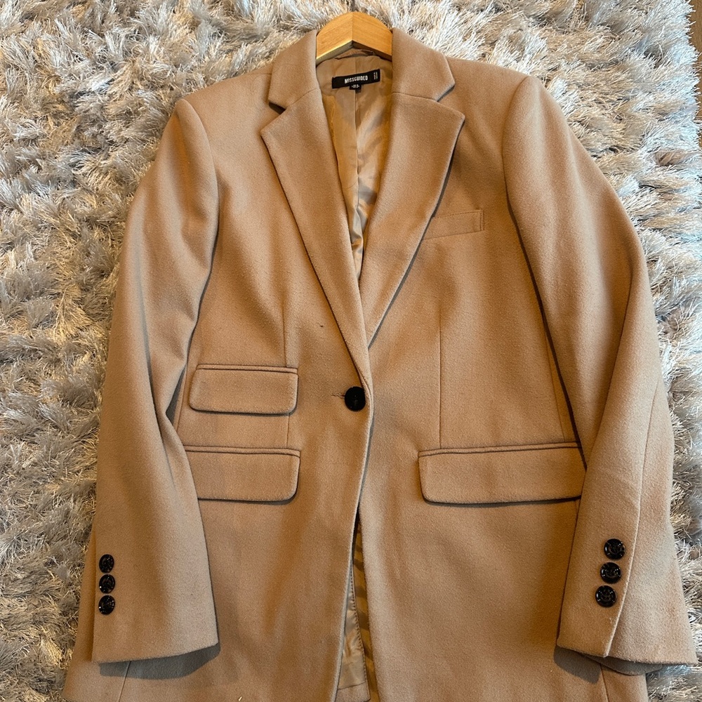 Missguided + Classic Tan Blazer